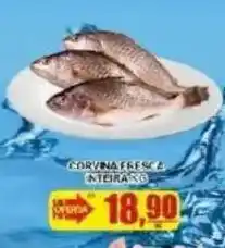 Supermercado Estrela Azul Corvina fresca inteira oferta