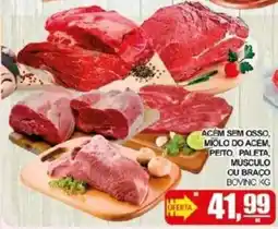 Supermercado Estrela Azul Acém sem osso, miolo do acém, peto, paleta, músculo ou braço bovino oferta