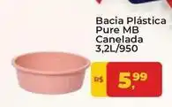 Tonin Superatacado Mb - bacia plástica pure mb canelada oferta