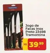 Tonin Superatacado Inox - jogo de facas preto tramontina oferta