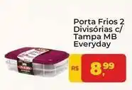 Tonin Superatacado Mb - porta frios 2 divisórias c/tampa oferta