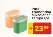 Tonin Superatacado Tramontina - pote mixcolor c/tampa oferta