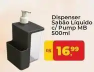 Tonin Superatacado Mb - dispenser sabão liquido c/ pump mb oferta