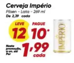 Dia Imperio - cerveja oferta