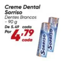 Dia Sorriso - creme dental oferta
