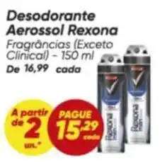 Dia Rexona - desodorante aerossol oferta