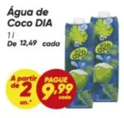 Dia Dia - água de coco oferta