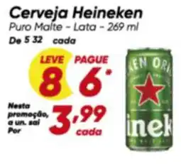 Dia Heineken - cerveja oferta