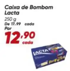 Dia Lacta - caixa de bombom oferta