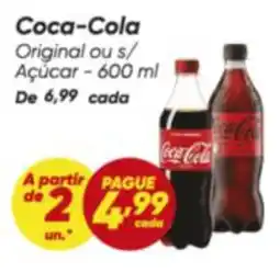 Dia Coca-cola - original ou s/ açúcar oferta