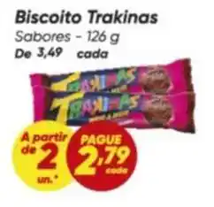 Dia Trakinas - biscoito oferta
