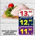 Roldão De - peito de frango com osso resfriado oferta