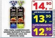 Pullman - pão para hambúrguer grand burger