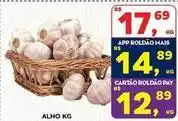 Roldão Mais - alho oferta