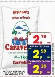 Roldão Caravelas - açúcar refinado oferta