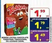 Roldão Chocolate - bebida láctea chocolate tradicional ou levinho oferta