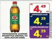 Roldão Guaraná - refrigerante antarctica original ou zero açúcar oferta