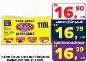 Roldão Embalixo - saco para lixo reforçado oferta