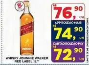 Roldão Johnnie walker - whisky red label oferta