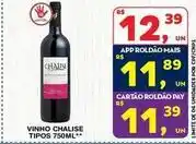 Roldão Chalise - vinho tipos oferta