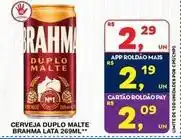 Roldão Brahma - cerveja duplo malte oferta