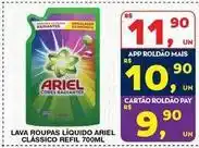Roldão Ariel - lava roupas líquido clássico oferta