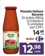 Carrefour Baronia - passata italiana oferta