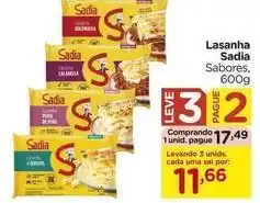 Carrefour Sadia - lasanha oferta