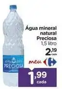 Carrefour Natural - água mineral oferta