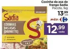 Carrefour Sadia - coxinha da asa de frango oferta