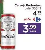 Carrefour Budweiser - cerveja oferta