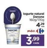 Carrefour Danone - iogurte natural oferta