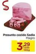 Carrefour Sadia - presunto cozido oferta