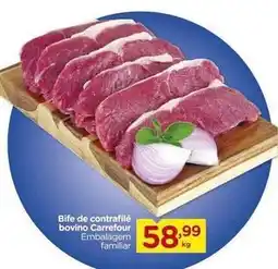 Carrefour Carrefour - bife de contrafilé bovino oferta