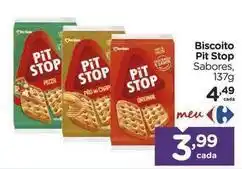 Carrefour Pit stop - biscoito oferta