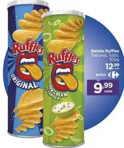 Carrefour Ruffles - batata oferta