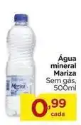 Carrefour Mariza - água mineral oferta