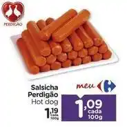 Carrefour Perdigão - salsicha oferta