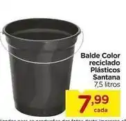 Carrefour Santana - balde color reciclado plásticos oferta
