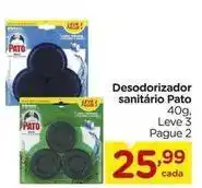 Carrefour Pato - desodorizador sanitário oferta