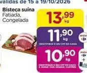 Carrefour De - bisteca suína oferta