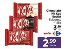 Carrefour Nestlé - chocolate kit kat oferta