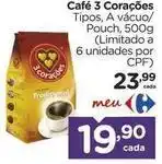 Carrefour 3 corações - café oferta