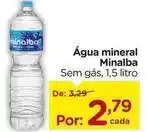 Carrefour Minalba - água mineral oferta