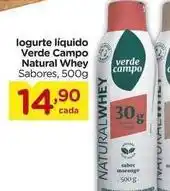 Carrefour Verde campo - logurte líquido oferta