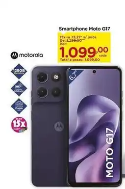 Carrefour Motorola - smartphone moto g17 oferta