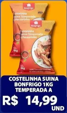 Super Vi Supermercados Costelinha suina bonfrigo temperada a oferta