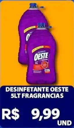 Super Vi Supermercados desinfetante oeste fragrancias oferta