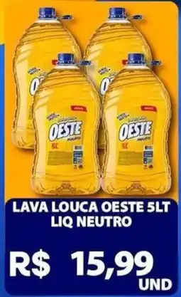 Super Vi Supermercados Lava louca oeste liq neutro oferta