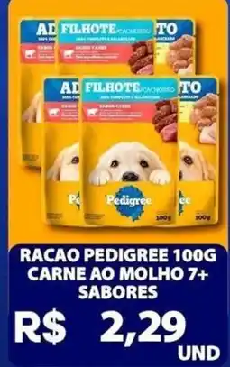 Super Vi Supermercados Racao pedigree carne ao molho oferta